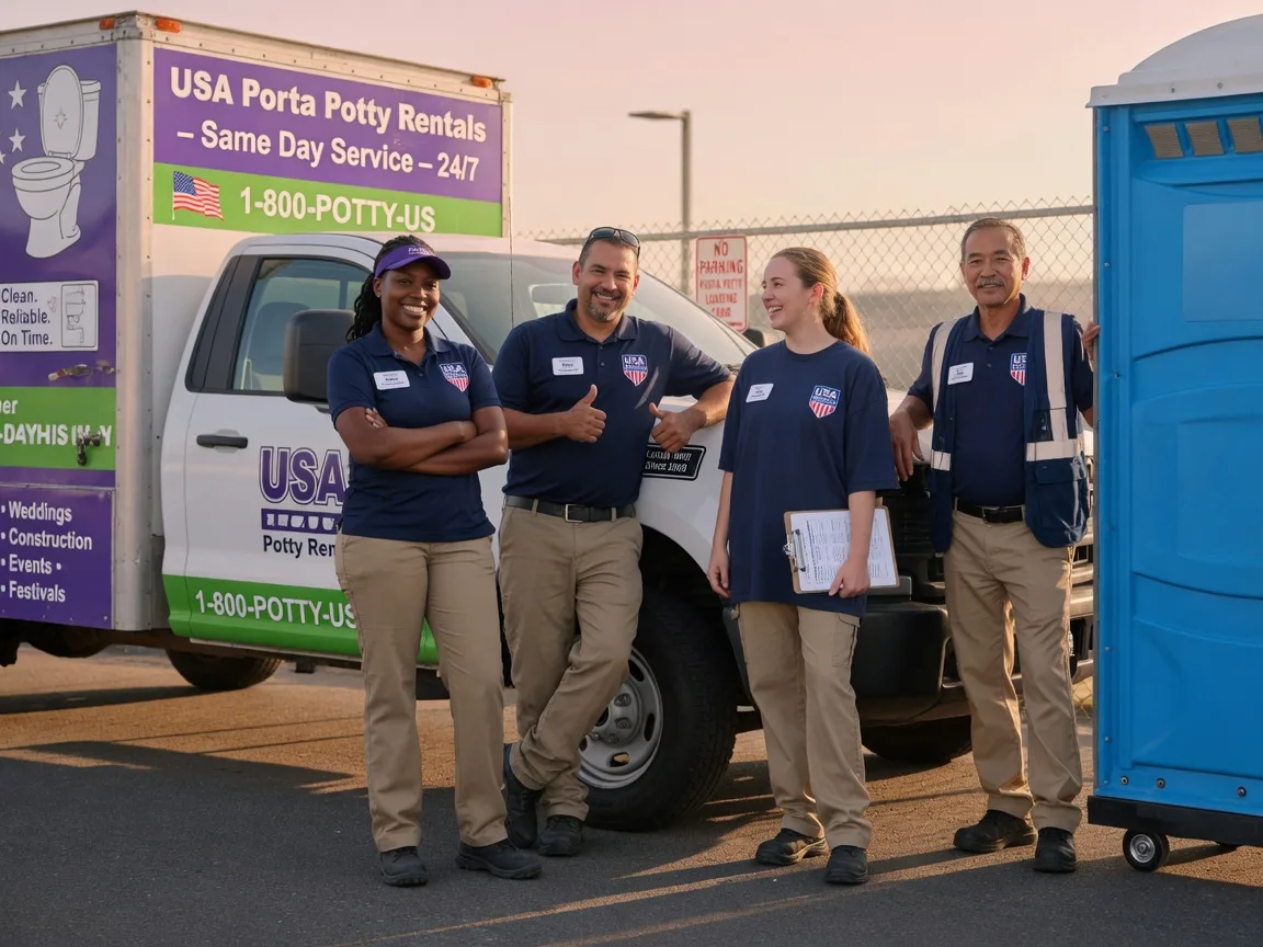 Porta Potty Rental company in Tokio, TX